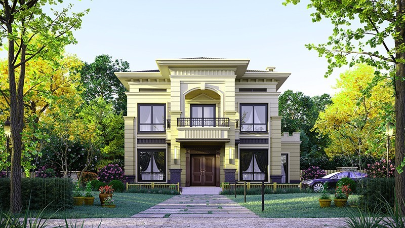 巴音郭楞中式合院住宅，开放庭院与邻里乡亲更亲近